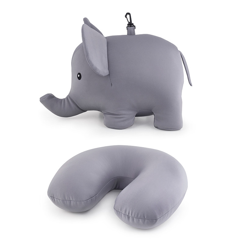 American Kikkerland Doll Brigade Pillow Two-in-one Zip Flip Multifunction Dual-use Pillow U Type