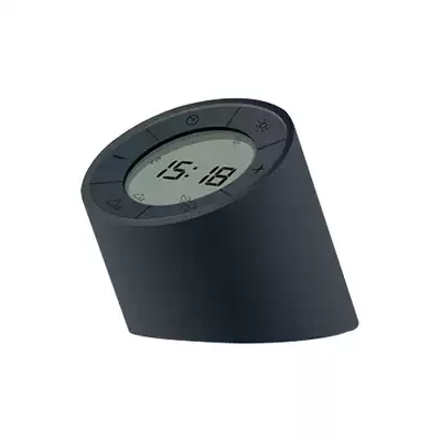 UK Gingko EDGE LIGHT ALARM CLOCK Flip ALARM CLOCK LED Night Light