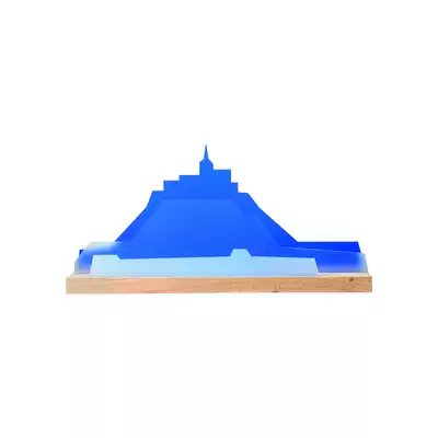 France LATELIER dexercices Seaside Desktop Creative Storage Box Ocean Organizer