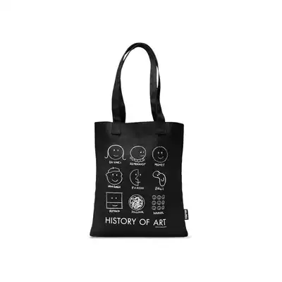 TOTE HISTORY OF ART ART HISTORY environmental protection canvas bag shopping bag USA MoMA