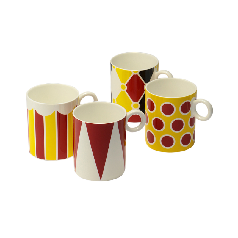 Alessi Italy Circus Bone China Mug 350ml