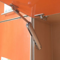 Blum Weiyu cabinet flip door mini free stop support Free stop Pneumatic rod Tatami spring curved hand