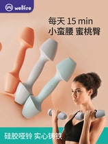 wellfire Aerobic Yoga Dumbbells Lady Fitness Equipment Home Weight Loss Slim arm 3 pounds Little pair 1kg