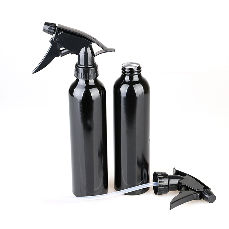 Bình xịt nhôm màu đen chai tảo xanh tưới bình có thể 250ml xà phòng màu xanh chai hình xăm dụng cụ hỗ trợ làm đẹp - Các công cụ làm đẹp khác cọ bh cosmetics