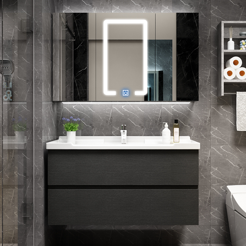 Bathroom Cabinet Combined Basin Bathroom Bathroom Toilet Toilet Balcony Household Chamber One Table Basin