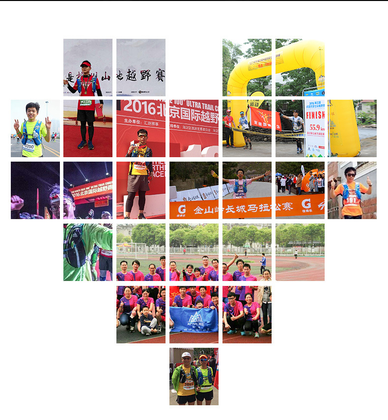 Aonijie xuyên quốc gia chạy ba lô siêu nhẹ marathon núi túi mini vest kiểu nhẹ 8L ba lô nhỏ balo puma