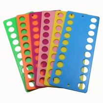 Winding board splitter threading board large cross stitch tool thread card card embroidery plastic embroidery board with storage