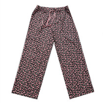 Cotton home pants trousers pajamas mens and womens cotton loose warm winter middle-aged and elderly winter