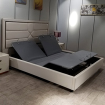 Smart bed Multifunctional double bed lifting bed frame 1 8 German OKIN motor Italian light luxury fun bed lifting