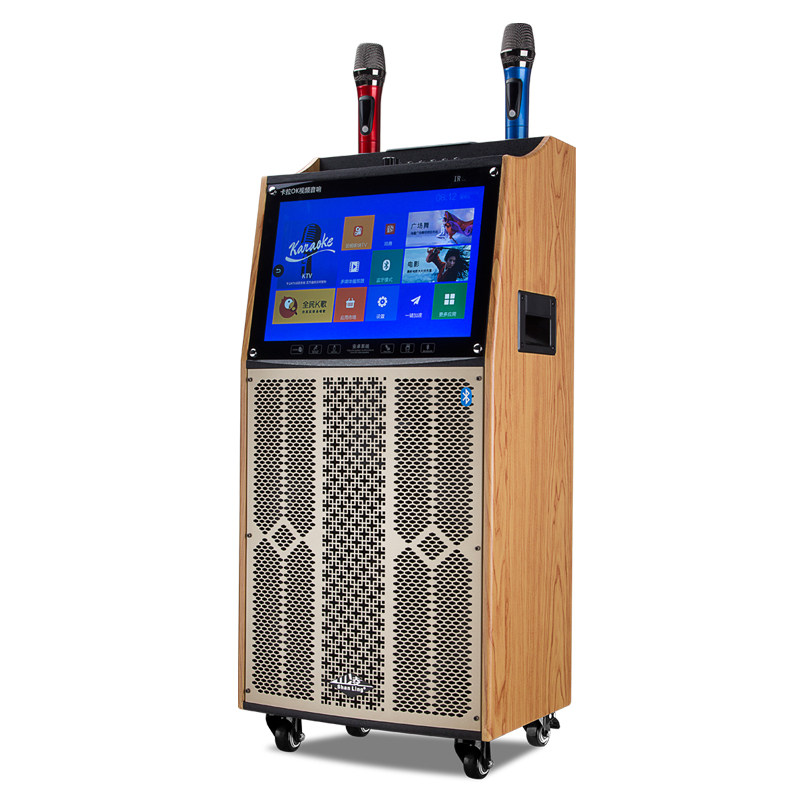 Mountain Ling Square Dance Sound With Display Outdoor Film Smart KTV Dot Song All Heavy Bass Bluetooth Box