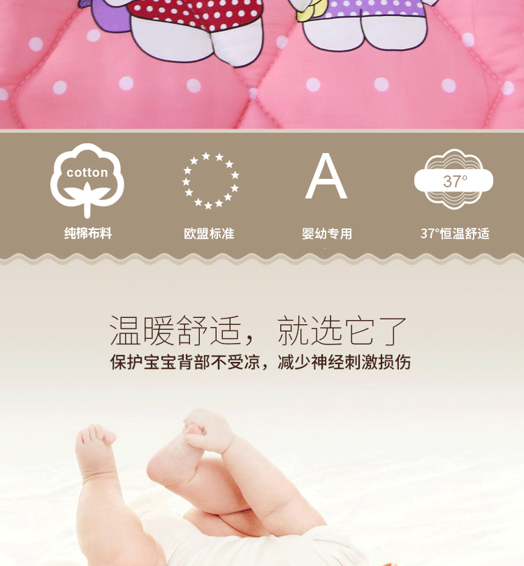 Tùy chỉnh khâu giường Nệm mở rộng súc sắc Mẫu giáo nệm em bé