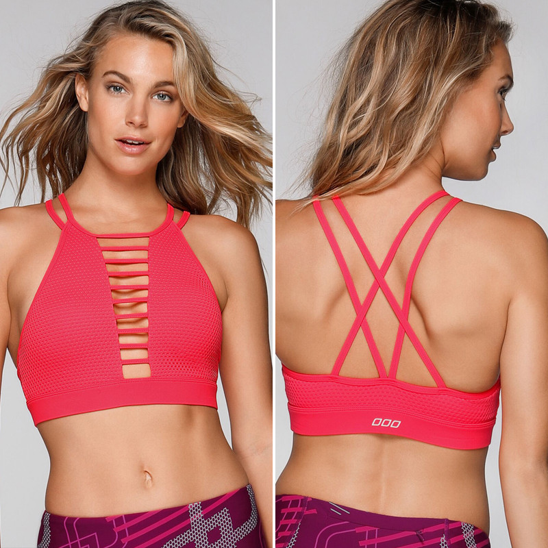 101FIT | Lorna Jane rỗng vẻ đẹp trở lại sexy thể thao đồ lót yoga áo ngực thể thao thể dục Bra - Đồ lót thể thao quần áo tập thể dục