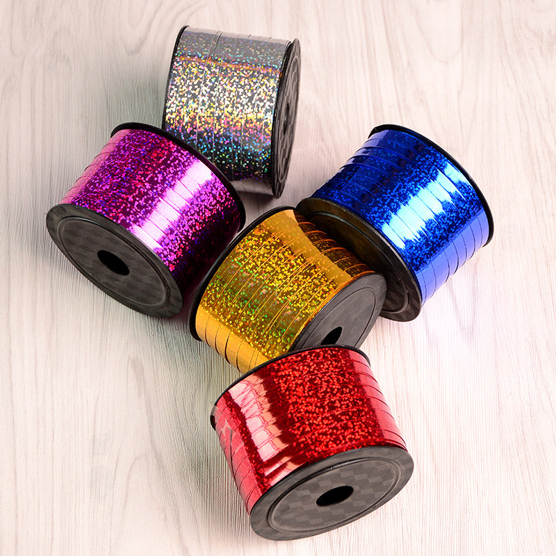 Wedding celebration Wedding props supplies Daquan Balloon ribbon Birthday ribbon Wedding room tie rope tie decoration