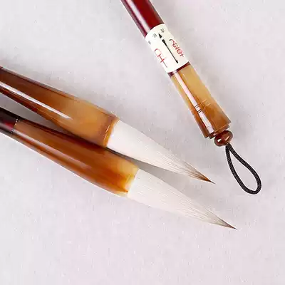 European Kaiti special wolf sheep and Milli Medium Kai large medium adult beginner student regular script method brush Gude Penzhuang