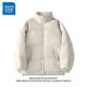 Trendy brand versatile loose stand collar PU leather jacket Trendy brand versatile loose stand collar PU leather jacket