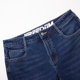 JW Jeanswest 2023 ລະດູຫນາວໃຫມ່ຜູ້ຊາຍ elastic grippy bottom trousers denim slim jeans ງ່າຍດາຍສໍາລັບຜູ້ຊາຍ