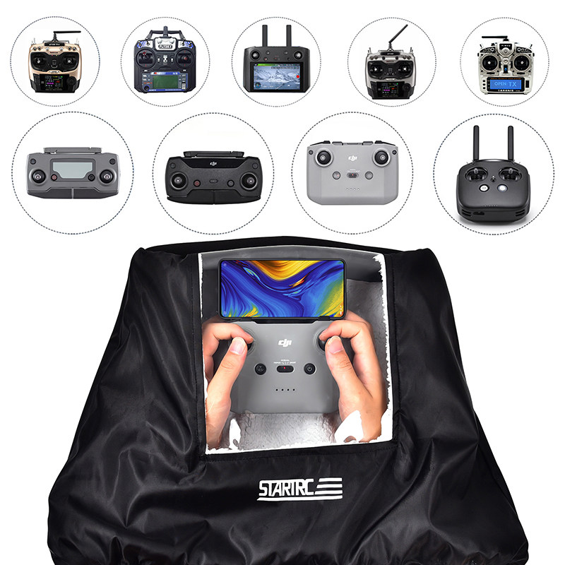 Suitable for DJI Yu Mini2 Air2S model aircraft remote control outdoor outdoor windproof and cold plus velvet warm gloves