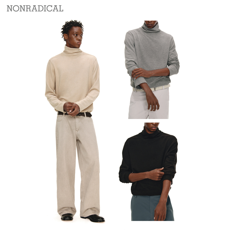 Suede Modal Turtleneck Base Layer Nonradical