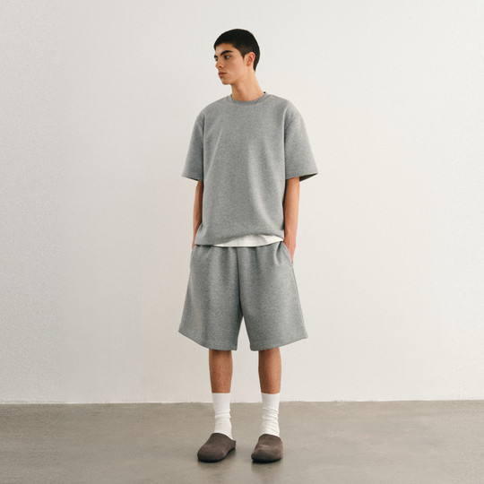 NONRADICAL Cloud Sensor Commuter Series Air Layer Set Casual Shorts T-shirt Lazy Commuter