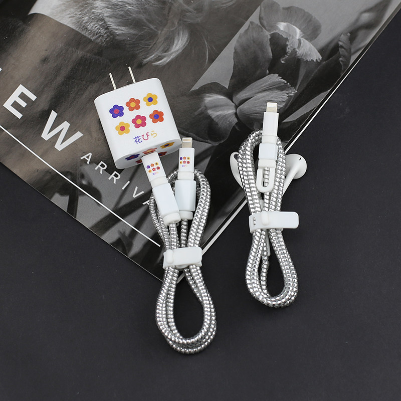 Apple 11 Promax Data Case Promax Protective Line 18W Fast Charging Paper Headphone Winding