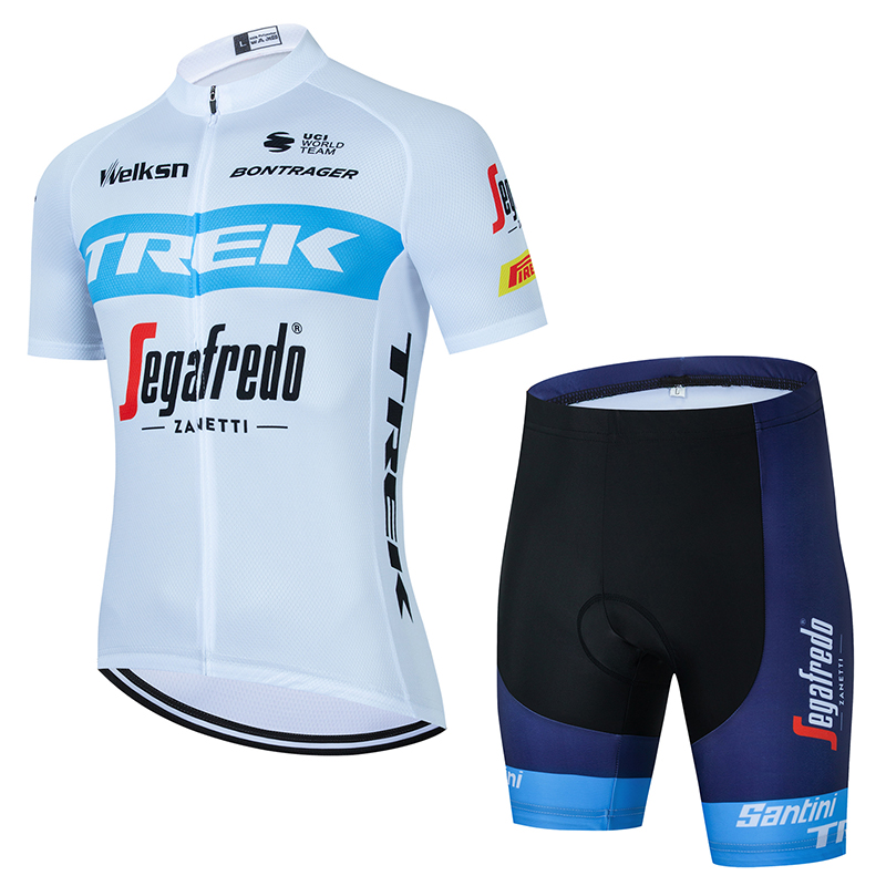 2022 TREK bicycle riding clothing short-sleeved suit men's summer road clothing quick-drying breathable mountain bike shorts