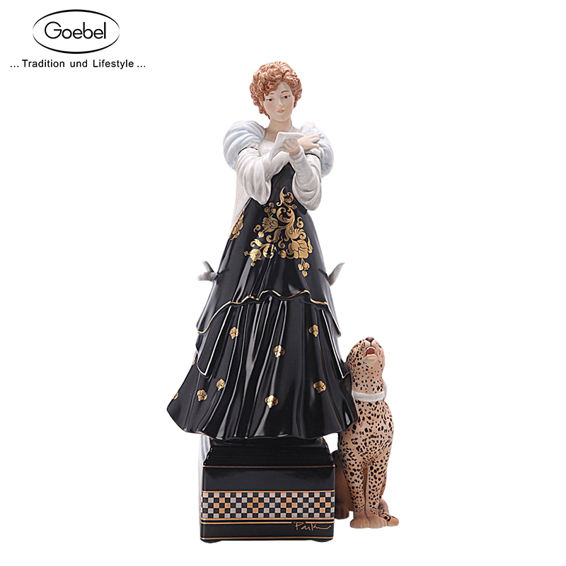 Germany Goebel imported ceramic angel ornaments European ornaments limited art collection Parkes