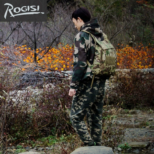 Камуфляжный рюкзак подходит для пеших прогулок, ранец для отдыха, сумка, надевается на плечо