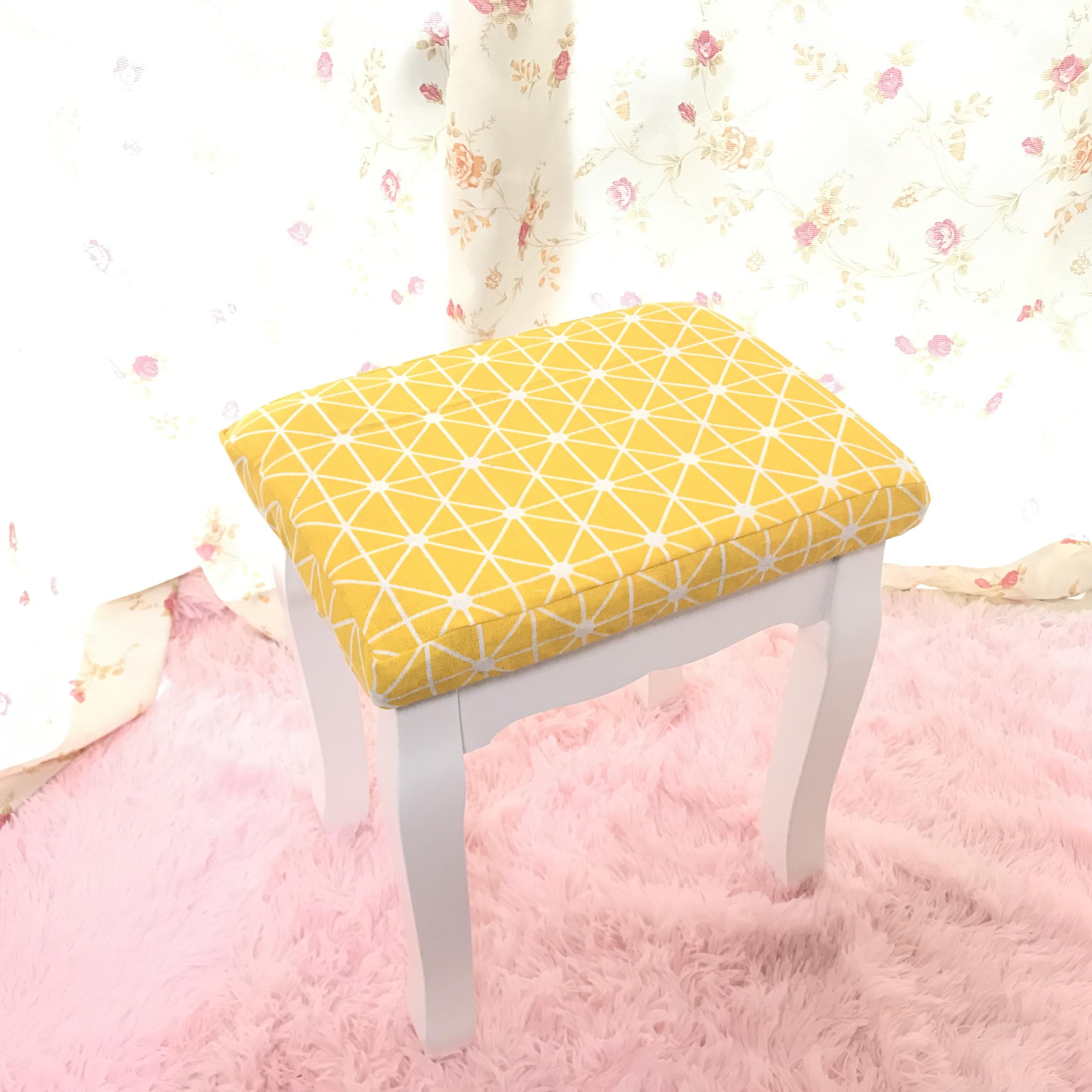 Customized dresser bench bench dust cover stool dust cover stool tight style