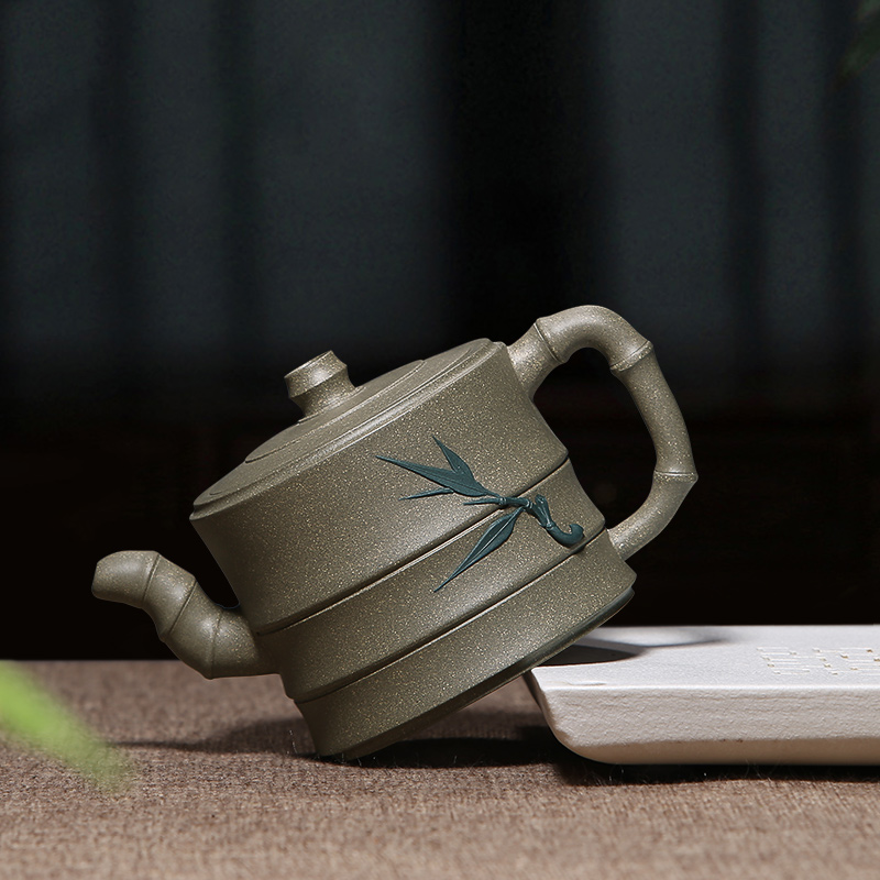 Mingyuan tea pot of yixing are it by pure manual undressed ore mud teapot tea authentic kung fu home