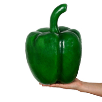 Simulation super large pepper round pepper bell pepper campus decoration shooting props