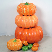 Simulation big pumpkin wedding gift shooting props home decoration simulation pumpkin model props fake pumpkin