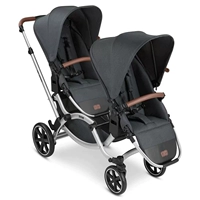 Горизонтальное черное серебряное обстерельщик [два места]