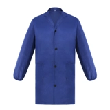 Летняя униформа медсестры для работы, длинная пылезащитная крышка, нагрудник, рабочая одежда, делается под заказ, с печатью вашего логотипа