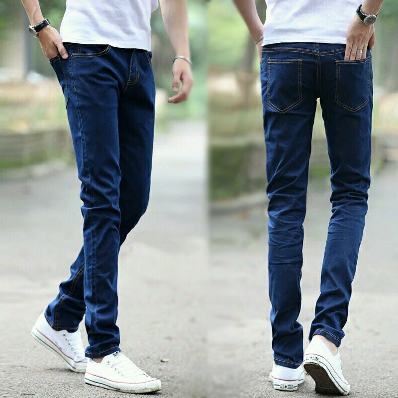 Jeans pour adolescent pieds Slim pour Quatre saisons - Ref 1461284 Image 17