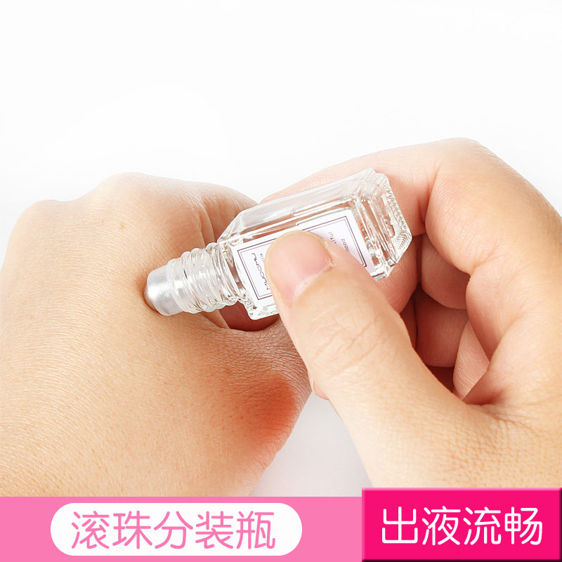 High quality glass bottle perfume ball bottle bottle essential oil bottle travel portable cosmetics small empty bottle