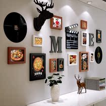 Mural Shop restaurant creative jewelry hanging painting decoration decoration personality mural hanging wall decoration poster pizza