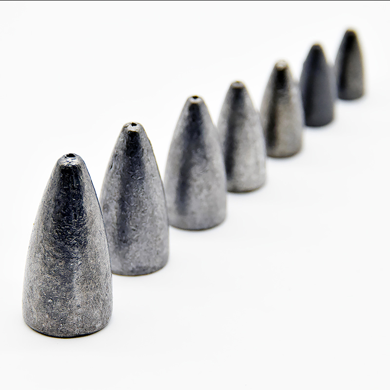 Lure bullet lead pendant hollow inverted fishing lead Texas Carlo fishing group special long-range anti-hanging bottom fishing masonry pendant