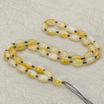 Golden Silk Corn Bead Hanging Chain Rice Type Beads Colorful Pendant Hanging Rope Jade Sweater Chain Chain Sub