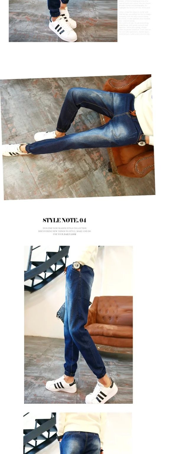 Mùa đông dày cộng với nhung Harlan jeans quần nam chân quần Nhật Bản quần denim giản dị quần XL nam quần harem đẹp