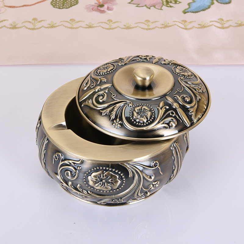 Tobacco Ashtray Personality Trends Russian Eurostyle Smoking Trays Creativity Fashion Retro Living Room Office Bar Presents