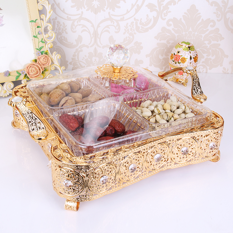 European dried fruit box division creative with lid fruit box fruit canned fruit canned fruit dish