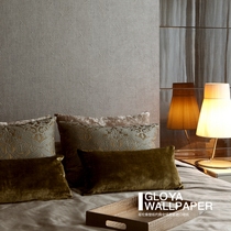 The Linen Collection lino Belgium original imported wall paper special material plain color