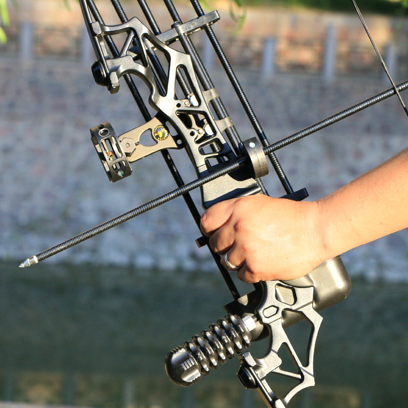 HUWAIREN ARCHERY PROFESSIONAL INTRODUCTORY HIGH PRECISION COMPOSITE BOW COUNTER QU BOW SUIT SHOOTING SPORTS ALLOY TRADITIONAL BOW