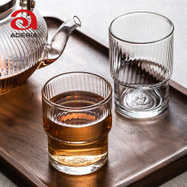 Glass Cup Japan Imported Stone Tsutsuka Nita home Coffee Cup Day-style tea cup transparent water cup tea cup
