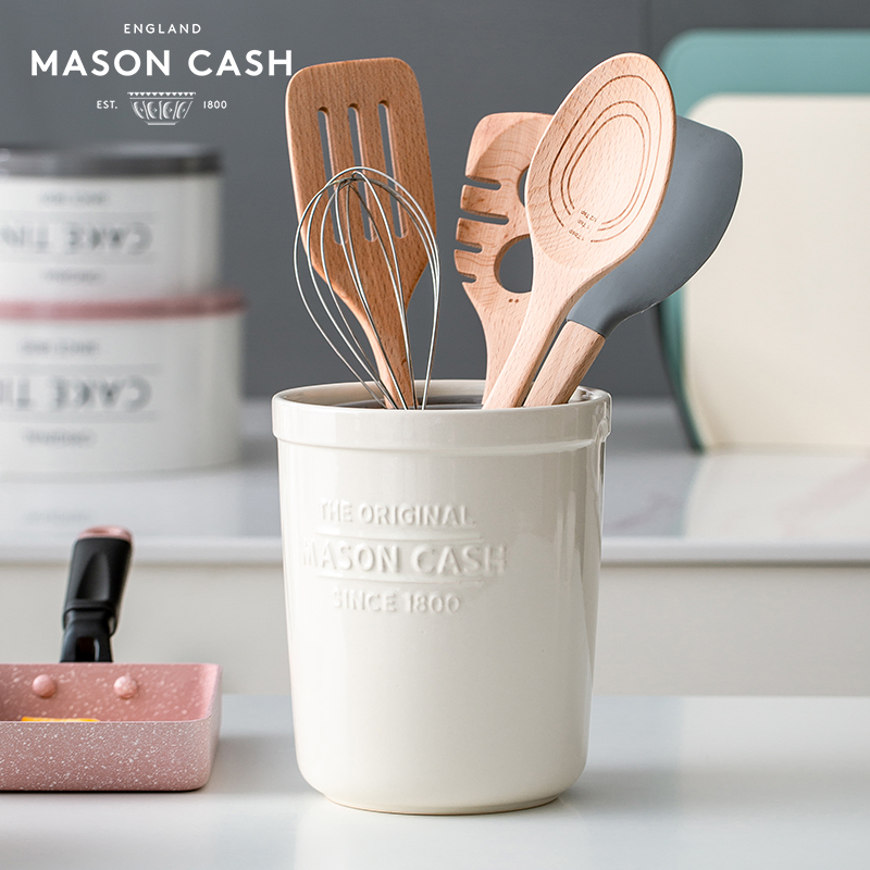 Chopsticks basket British Mason Cash Ceramic Tableware Cut Kitchen Shovel Cash Scoot Spoop Rack Frame