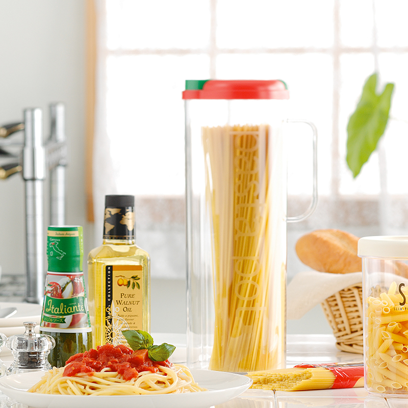 Seal Tank Inomata Japan Import Kitchen With Lid Plastic Storage Tank Noodle Food Intake Bottle Storage Tank