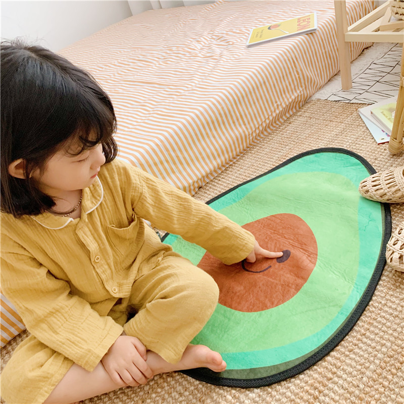 Ins net đỏ hiên cửa phòng tắm chân mat chống trượt nước hấp thụ cô gái dễ thương phim hoạt hình giường mat mat cửa mat - Thảm sàn thảm bếp