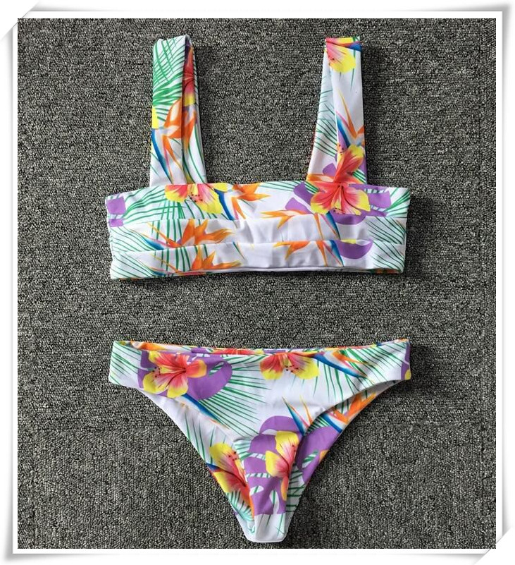 AliExpress mới bùng nổ phong cách vest rắn màu nhiều màu chia bikini gợi cảm nữ thời trang áo tắm bikini shop do boi