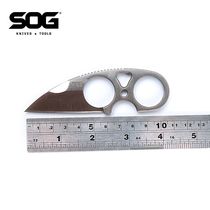 American SOG SOG JB01K outdoor field survival mini straight knife EDC portable survival gadget knife