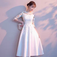 Белый, длинный, средней длины